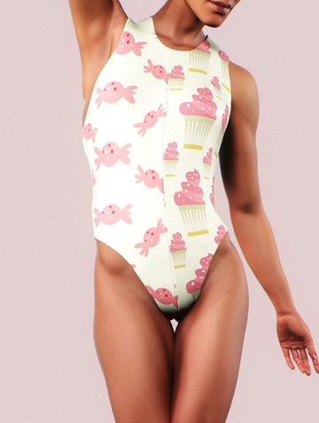 Candy And Muffin Swimsuit-bootysculpted